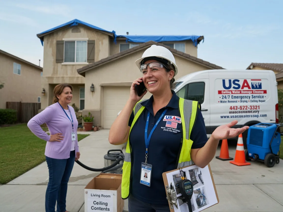 Ceiling Water Damage Restoration Industry, IL FAQs